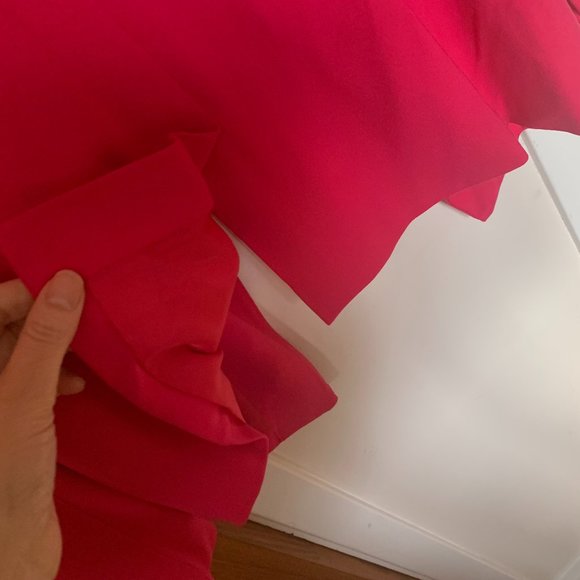 Hot-pink long-sleeve blazer - Picture 6 of 6